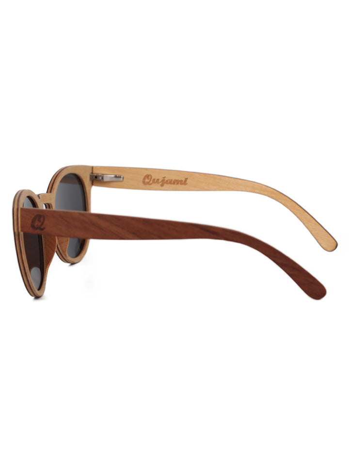 Laurent | Wooden Sunglasses | Polarized Lens