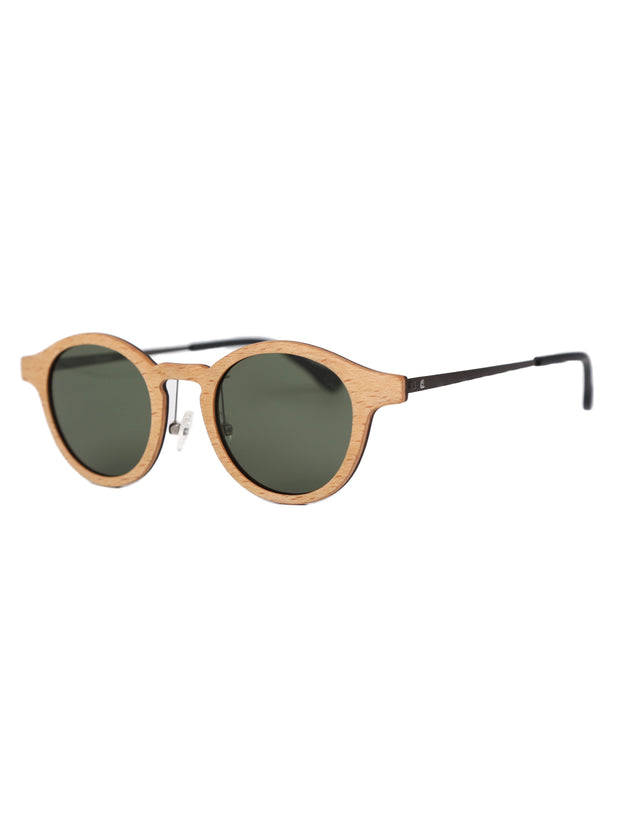 Sno | Wooden Sunglasses | Polarized Lens | Eco Friendly Sunglasses
