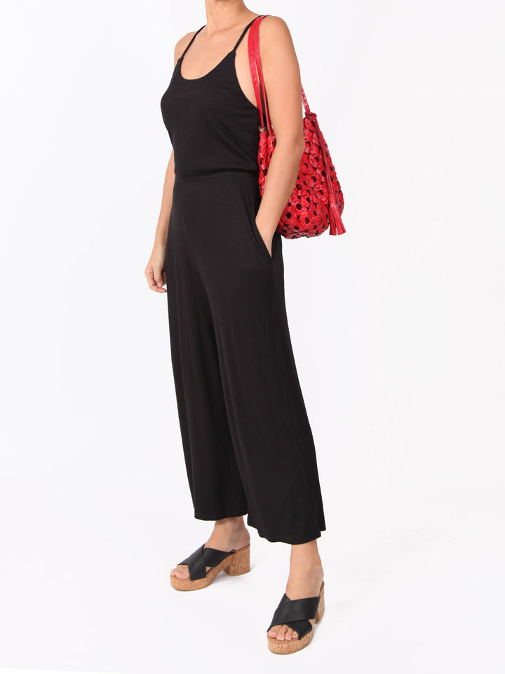 Enola Rib-knit Jumpsuits