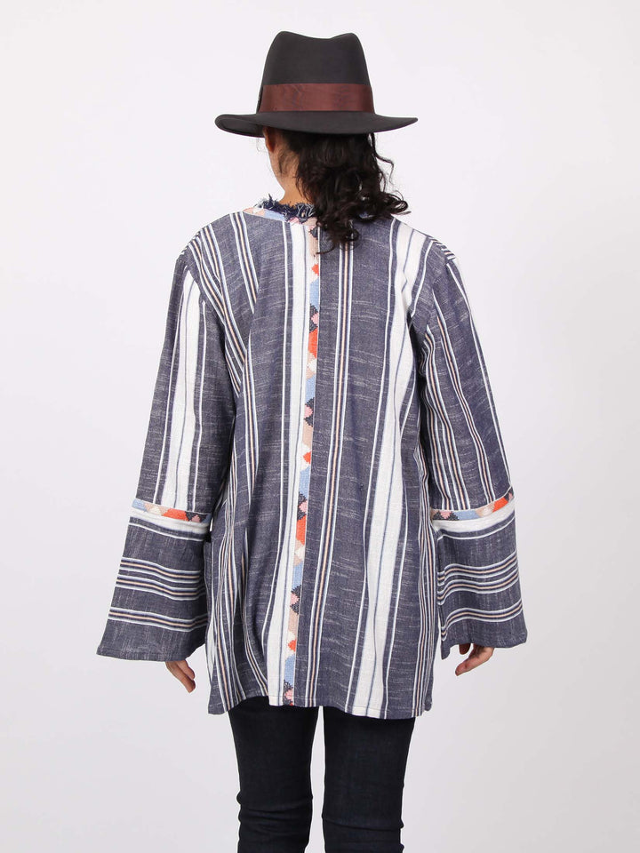 Kaelyn | Raw cut trimming Jacket