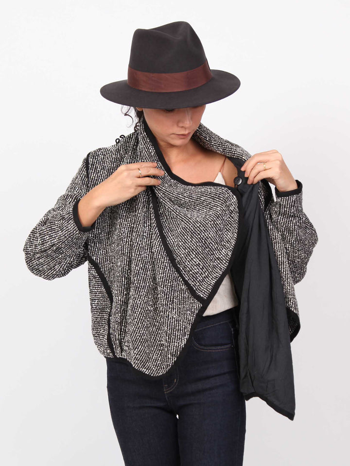 Jacquelle | Wrap jacket