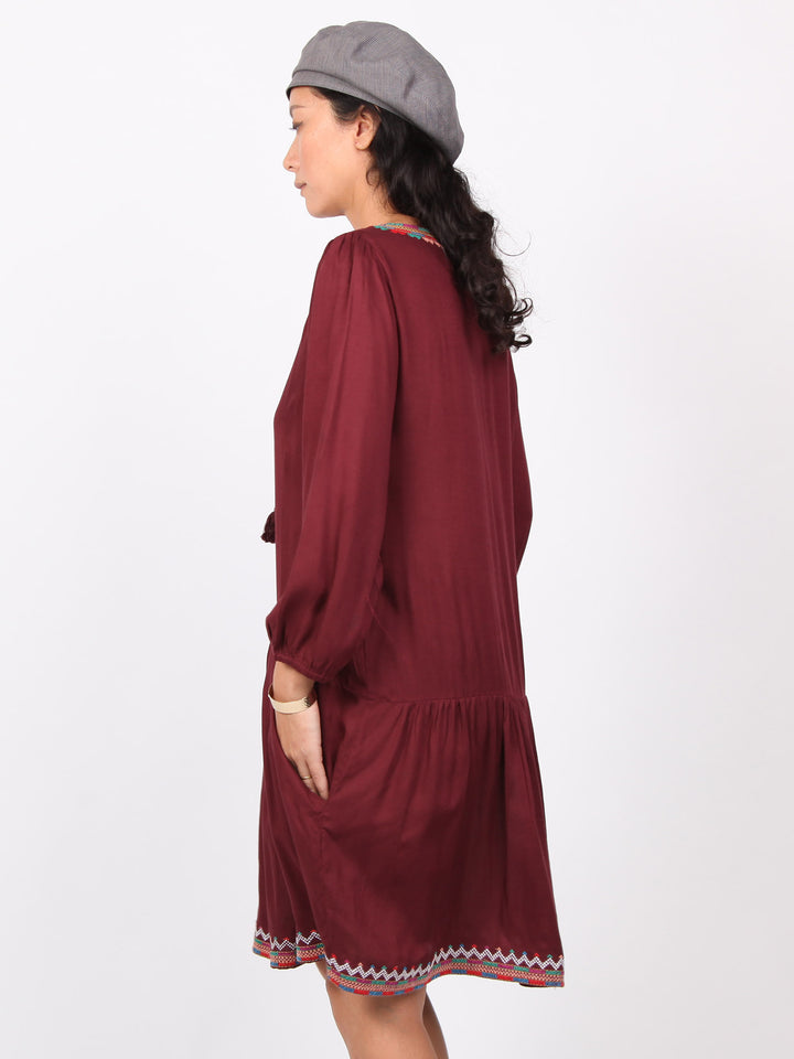 Diana | Embroidery kaftan dress