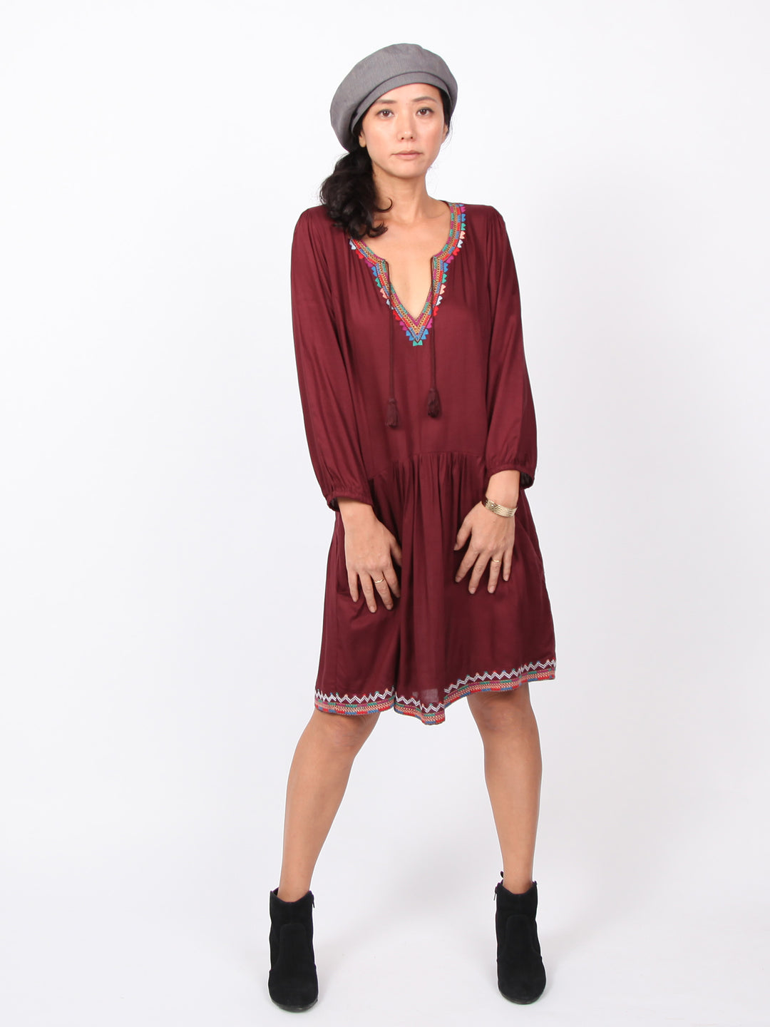 Diana | Embroidery kaftan dress