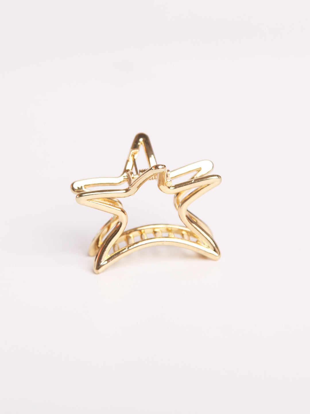 Metal hair claw clip  -Star
