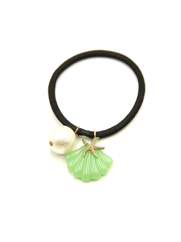Hair Rubber | Shell. Starfish. Pearl