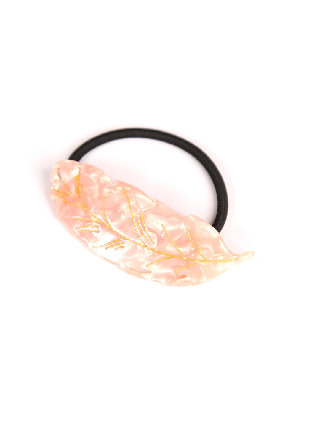Hair Rubber - Acrylic Feather