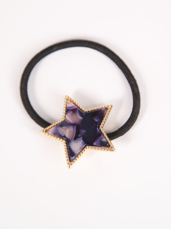 Hair Rubber | Star acrylic
