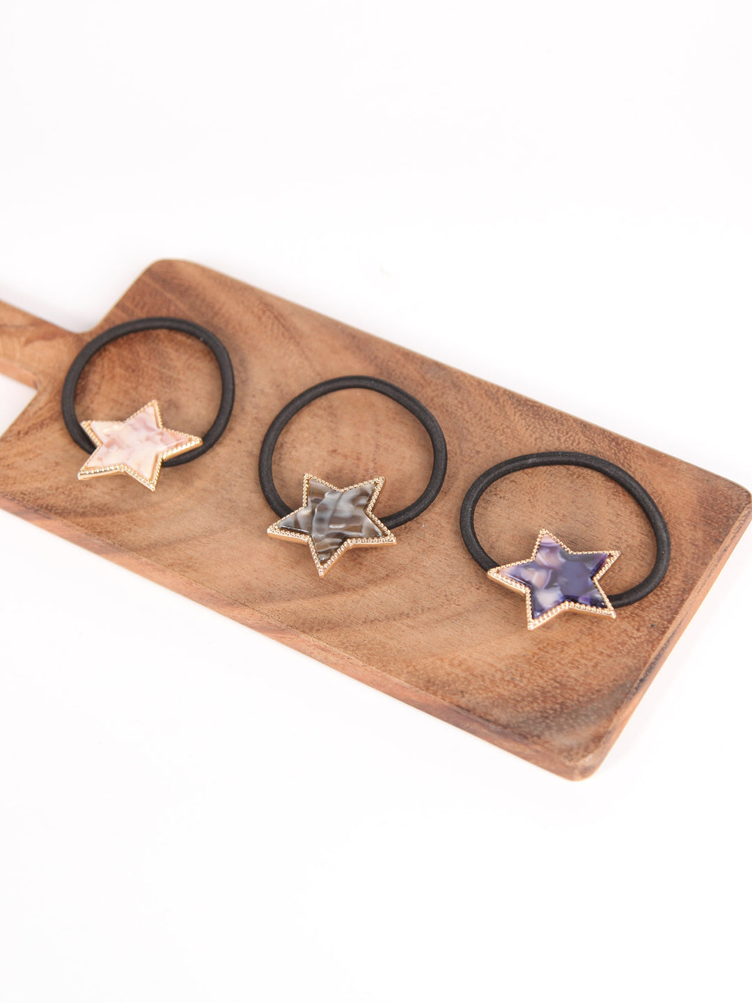 Hair Rubber | Star acrylic