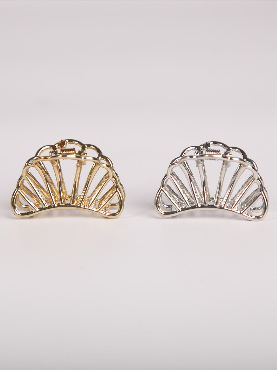 Metal hair clips - Shell B