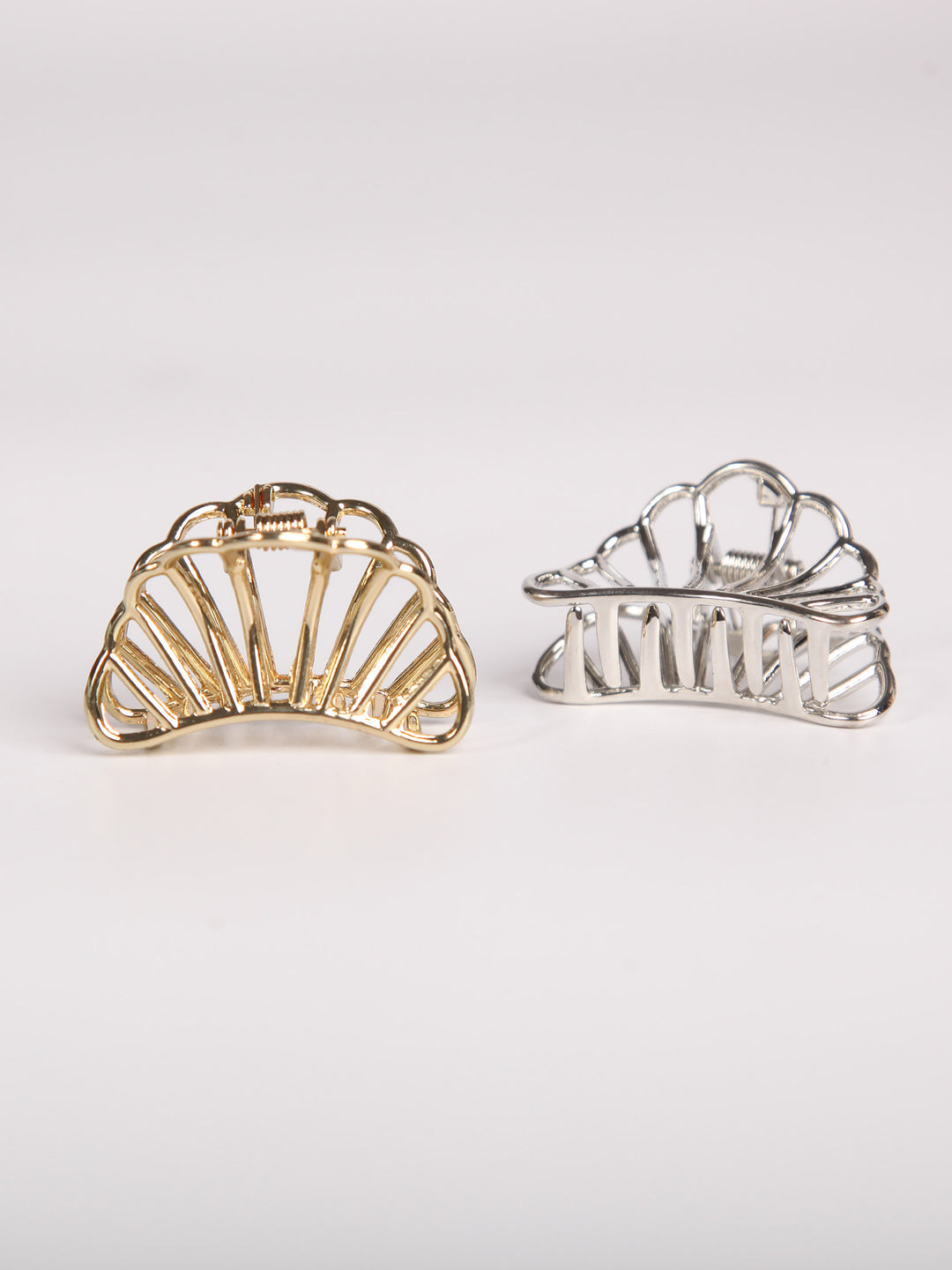 Metal hair clips - Shell B