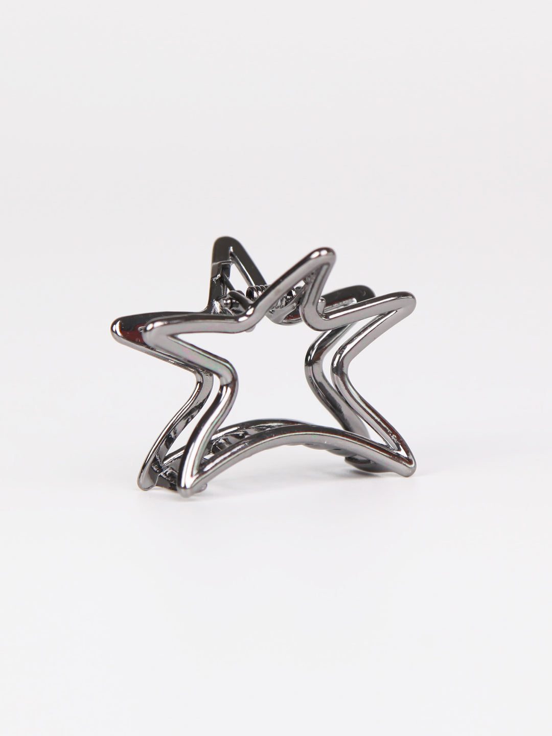 Metal hair claw clip  -Star
