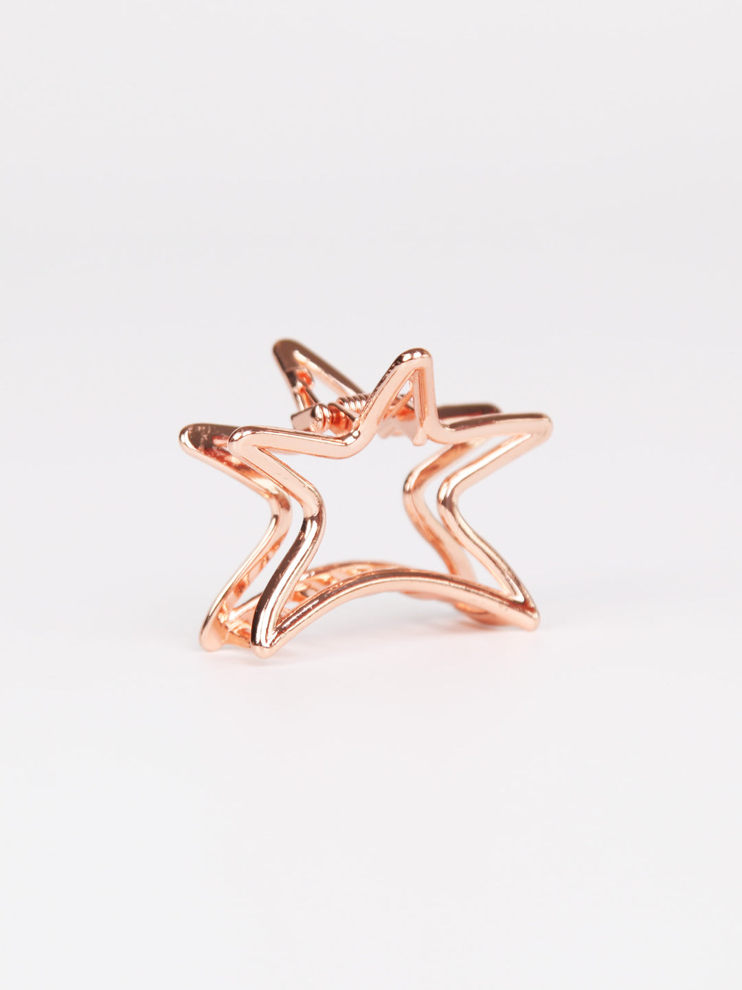 Metal hair claw clip  -Star