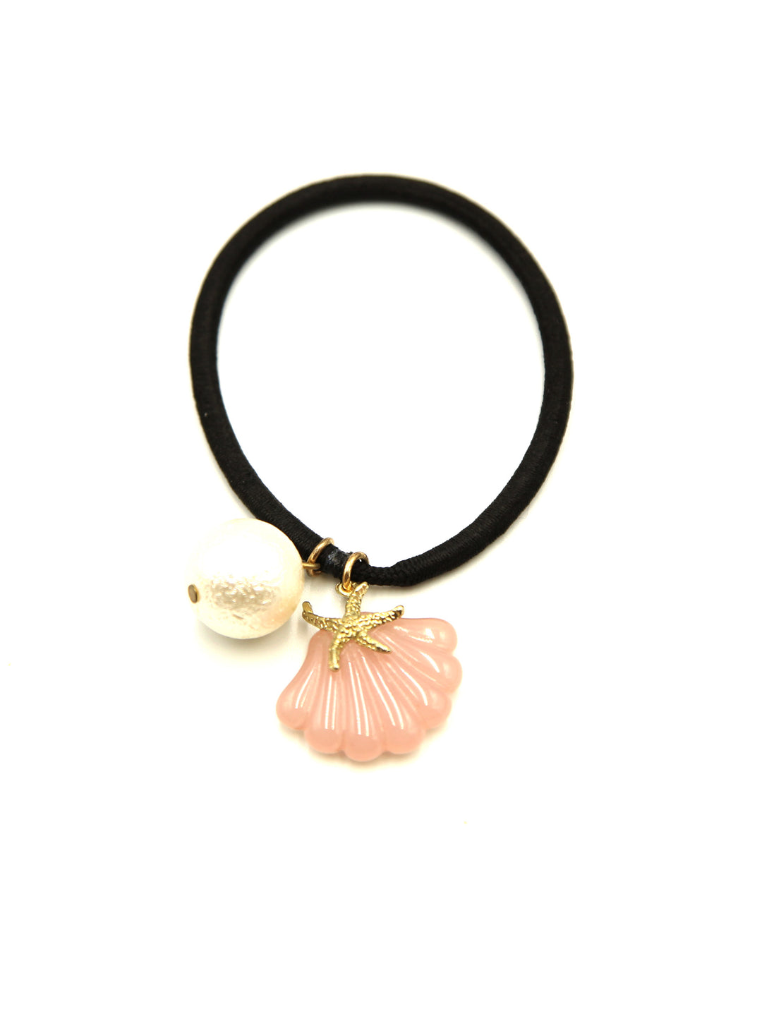 Hair Rubber | Shell. Starfish. Pearl