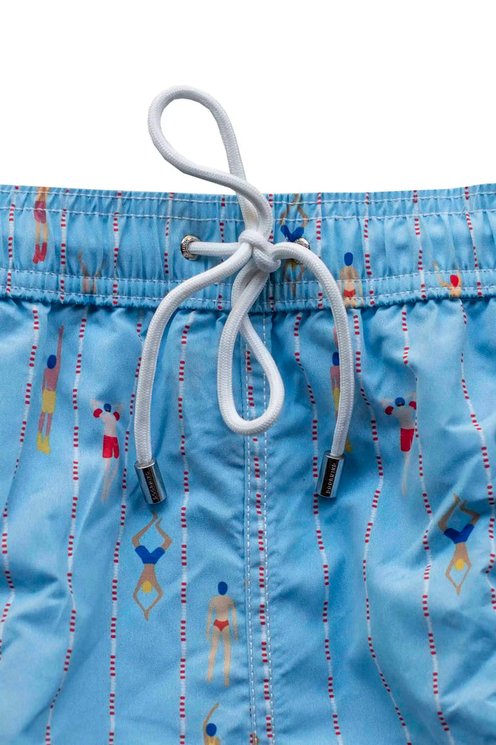 Men's Swim trunks | Natatorium | Aquarius blue