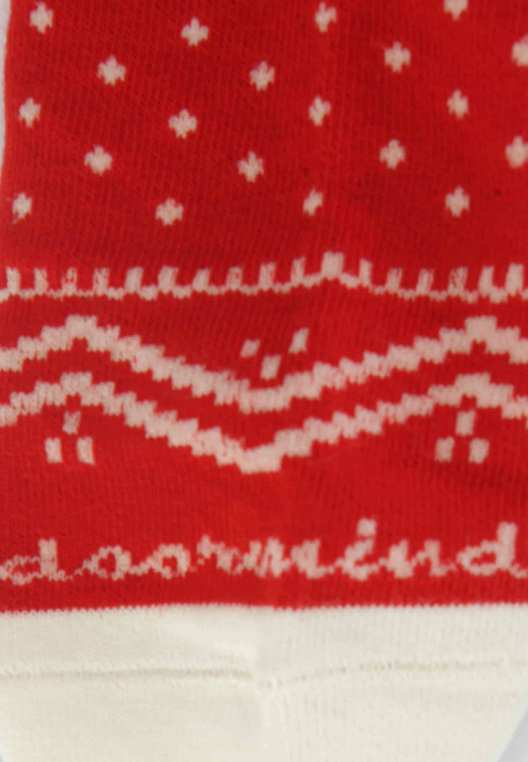 Sneaker Socks | Norwegian Summer Scarlet | Doormind