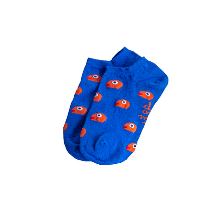 Sneaker Socks | Fish head Lake Placid Blue | Doormind