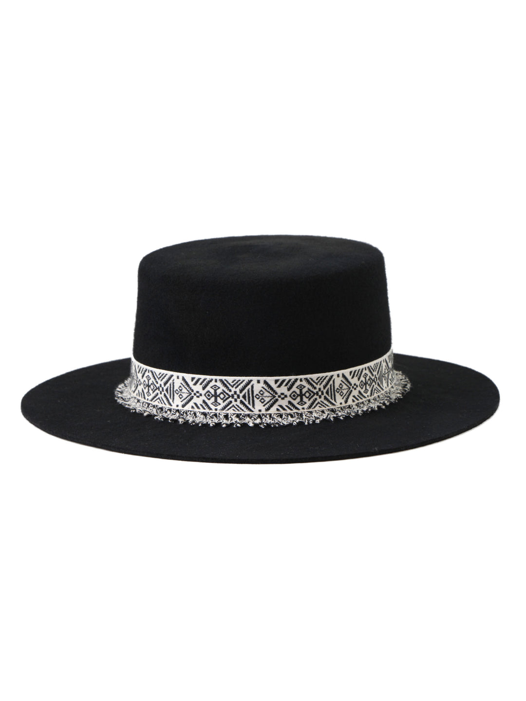 Oana Boater Wool Hat