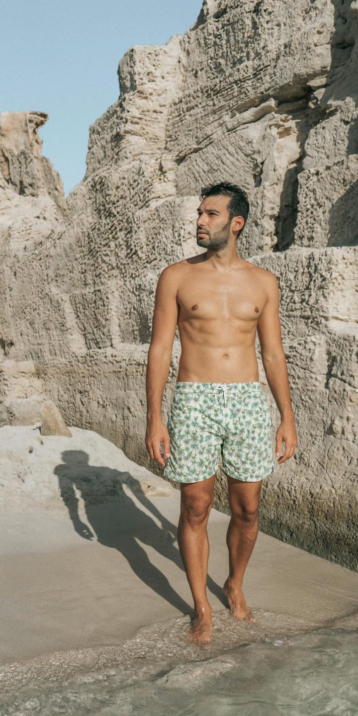 Men Swim trunk | Spice Islands | Ice Pistachio