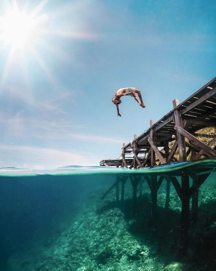 Men Swim trunk | Spice Islands | Ice Pistachio