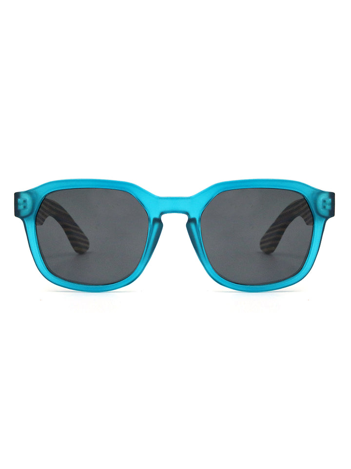 Matt clear blue
