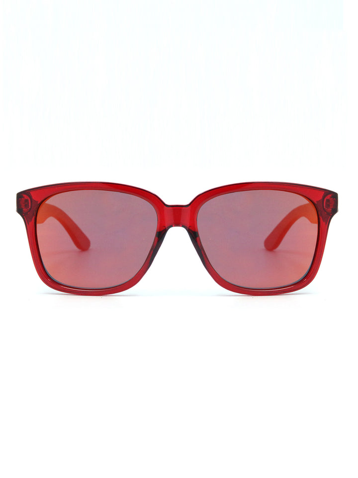 Shiny crystal red
