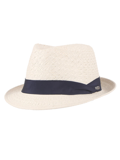 Ieva | Trilby hat | Mossant Paris | Fedora Straw Hat