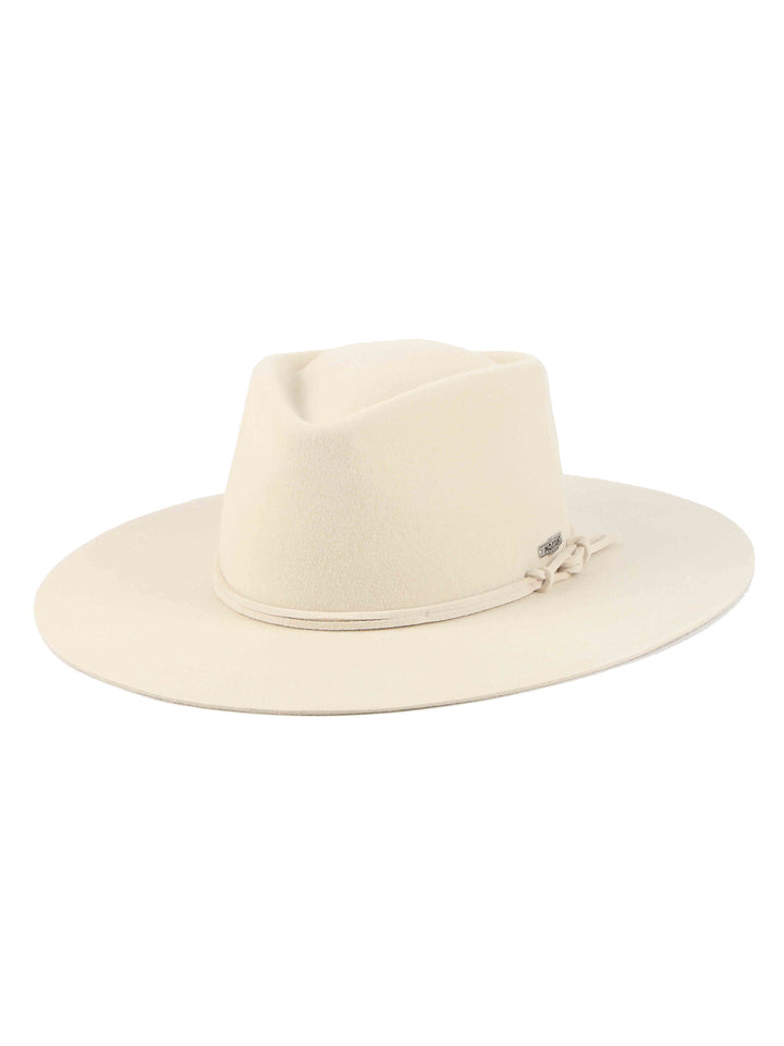 Galinda -Boho Wide-Brim Wool Fedora, Elegant & Modern Style