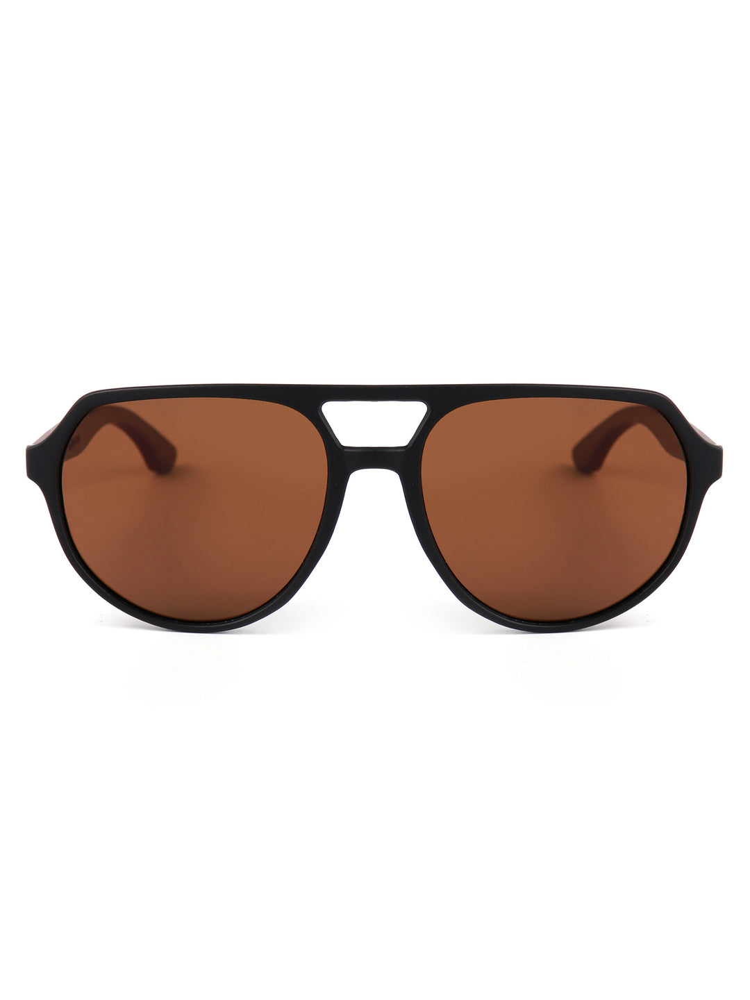 Qujami Aero Bridge Sunglasses – Matte Black x Rosewood Polarized Series
