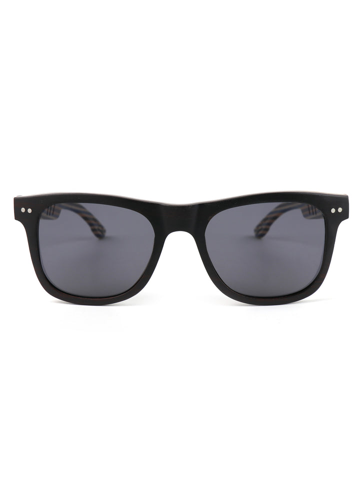 Ifan - Multi-Layer Wood Sunglasses Series – Ebony Laminate Polarized Shades