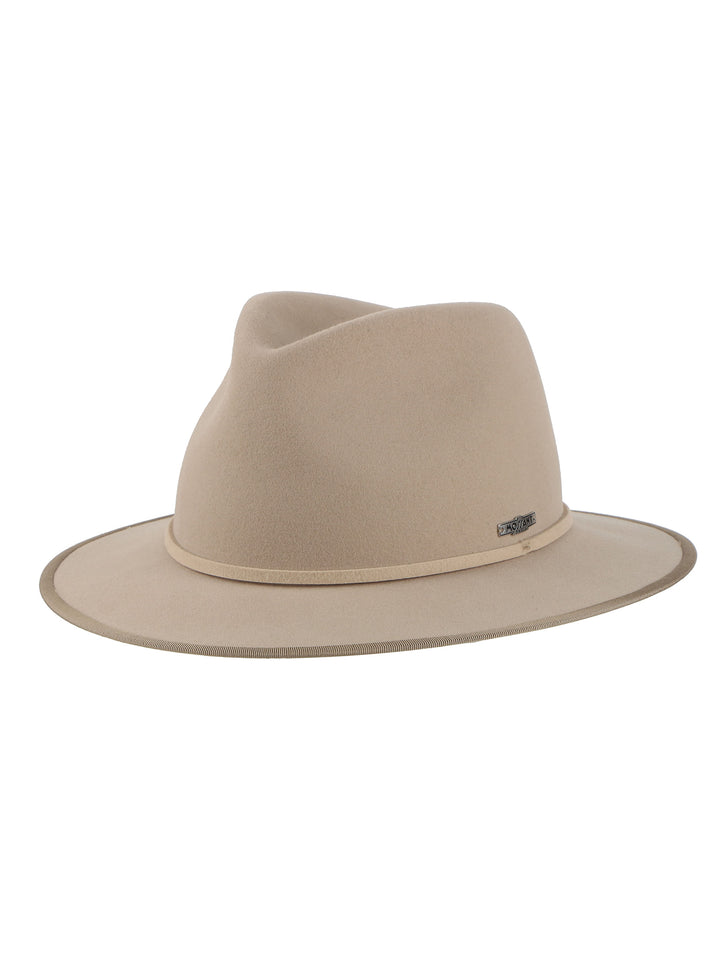 Mossant Paris Soft Wool Fedora Hat – 100% Wool, Classic & Refined