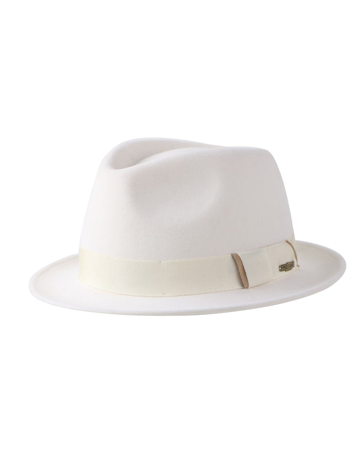 Gabe- Classic Short-Brim Wool Fedora Hat,  Timeless & Modern Style