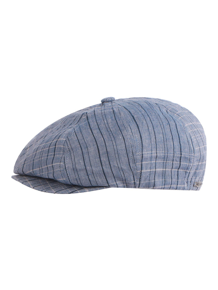 Mossant Gatsby Cap |  Linen Flat Cap  | Hadi