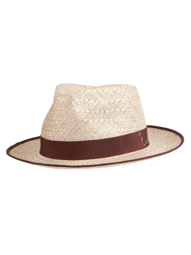 Hemp Straw Fedora Hat | Olaf | Mossant Paris