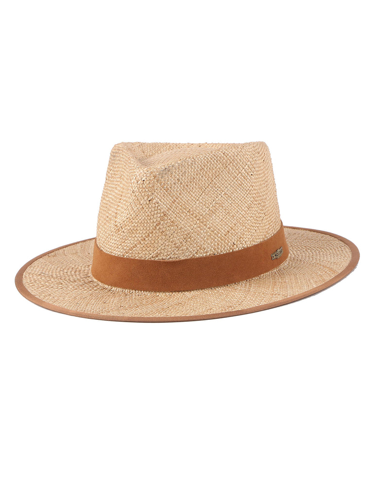 Outdoor Sun Fedora Hat Wide Brim - Mossant Paris