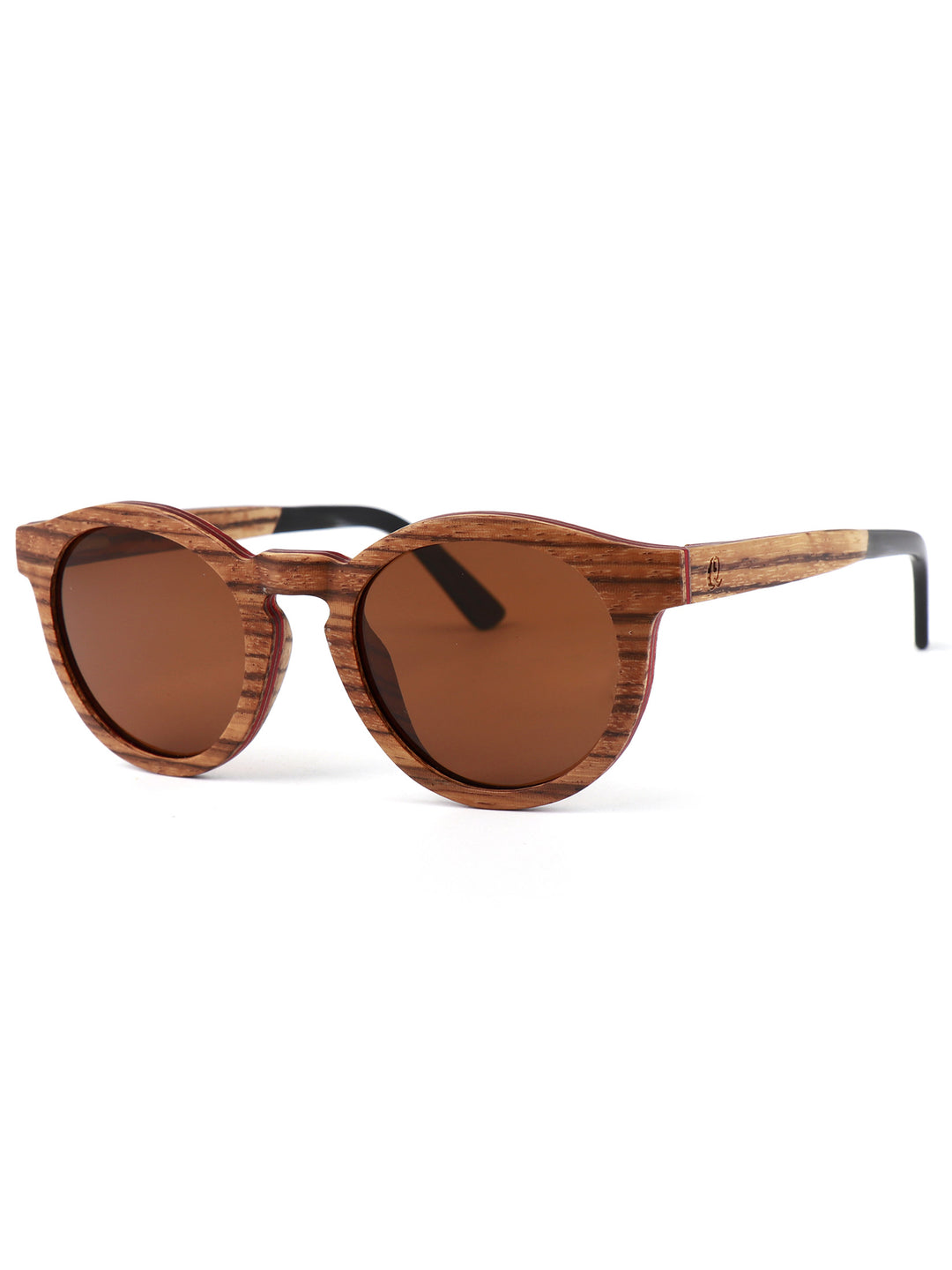 Varro Zebra Wood Sunglasses – Polarized Natural Craft Edition