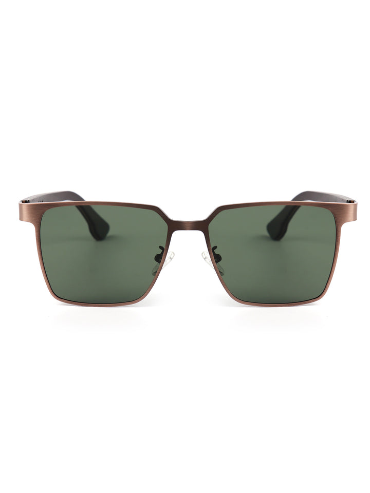 Qujami AURION & SOLARIS – Bronze Metal x Wood Sunglasses