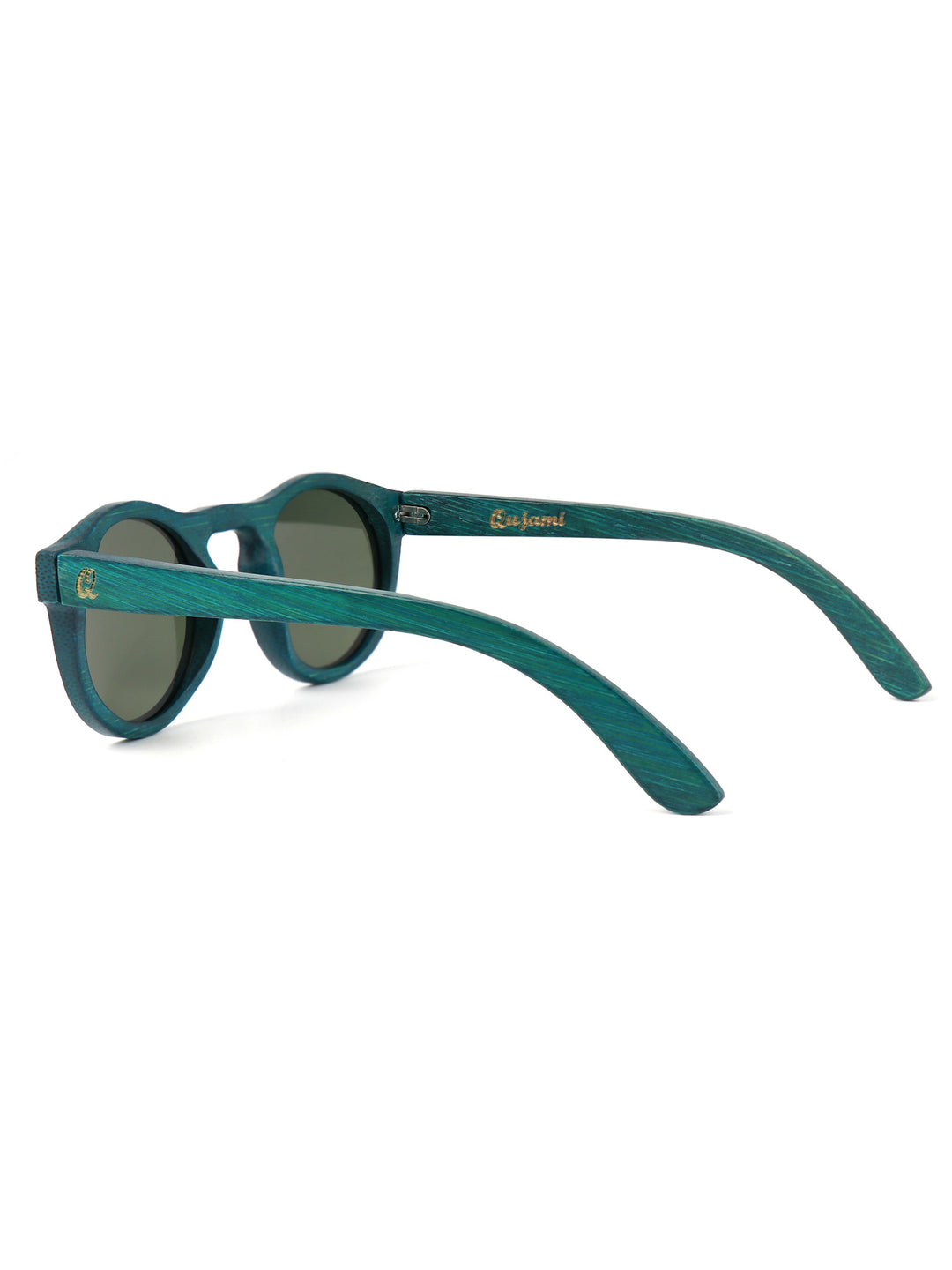Verde Bamboo Sunglasses – Green Frame & Polarized Lenses