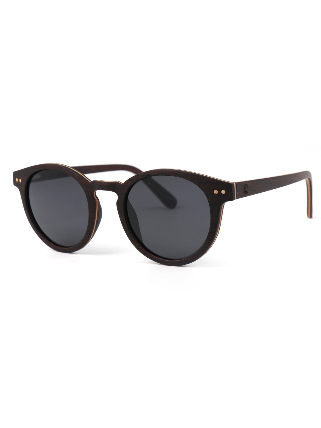 Naja Wood Sunglasses – Polarized Ebony & Rosewood Edition