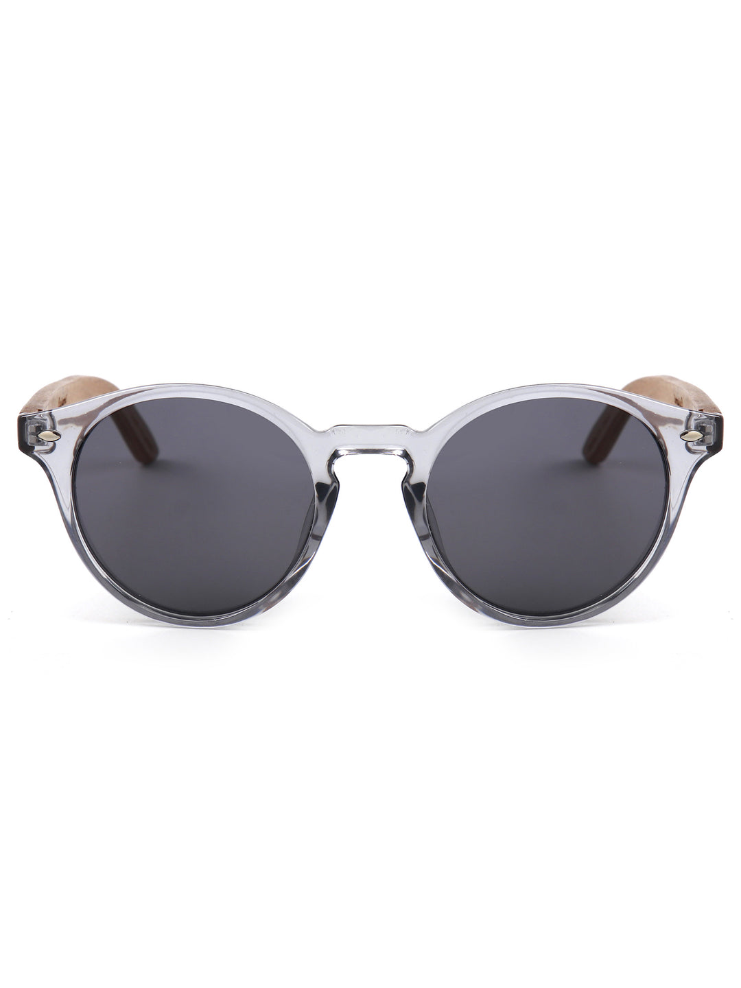 Jadon Round Acetate x Wood Sunglasses – Polarized Collection