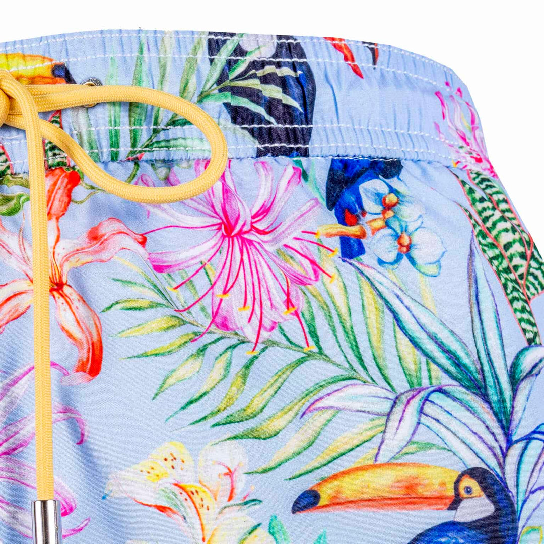 Men's Swim trunks | Toucanism | Cool Blue