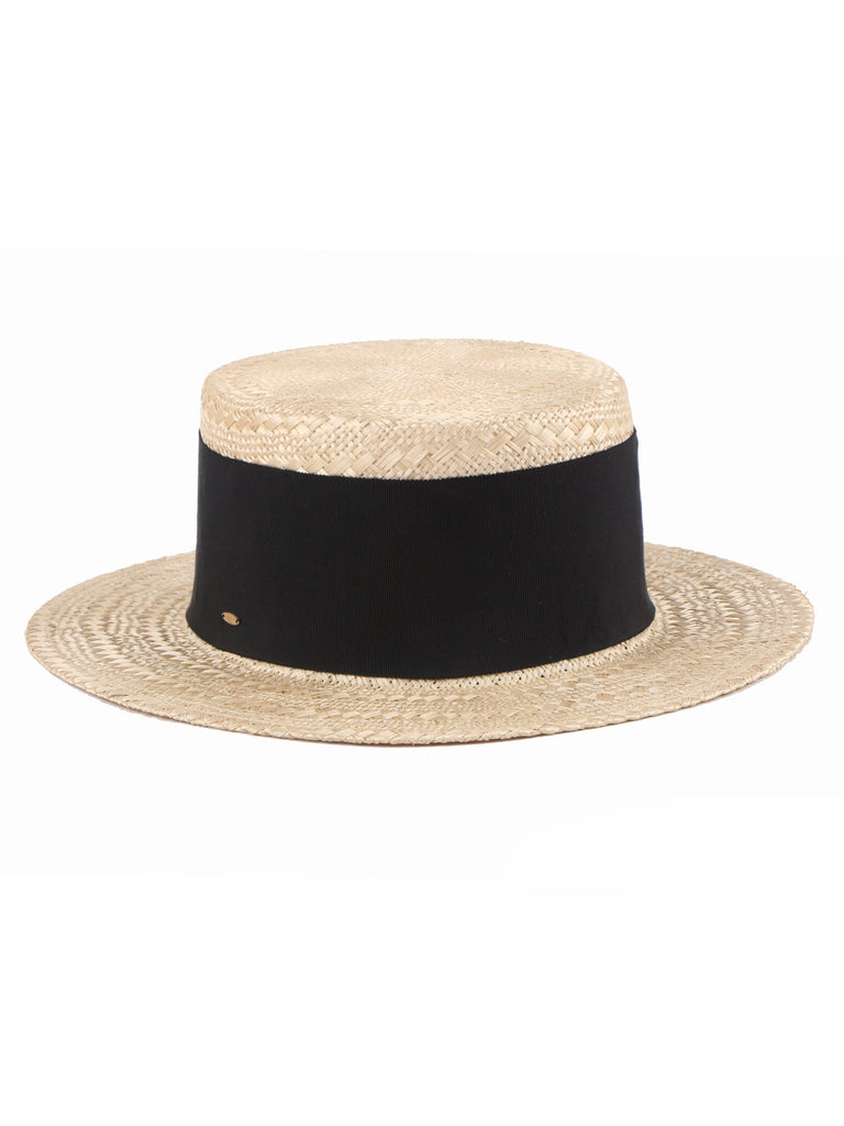Randalin, Sisal x Hemp Straw Boater Hat