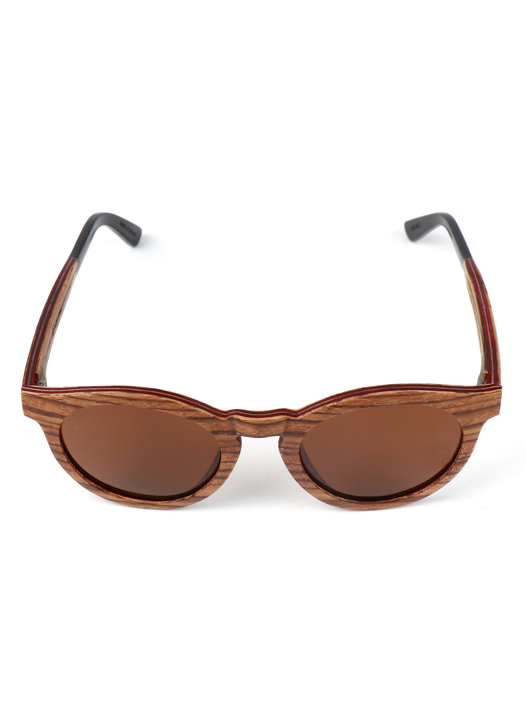 Varro Zebra Wood Sunglasses – Polarized Natural Craft Edition