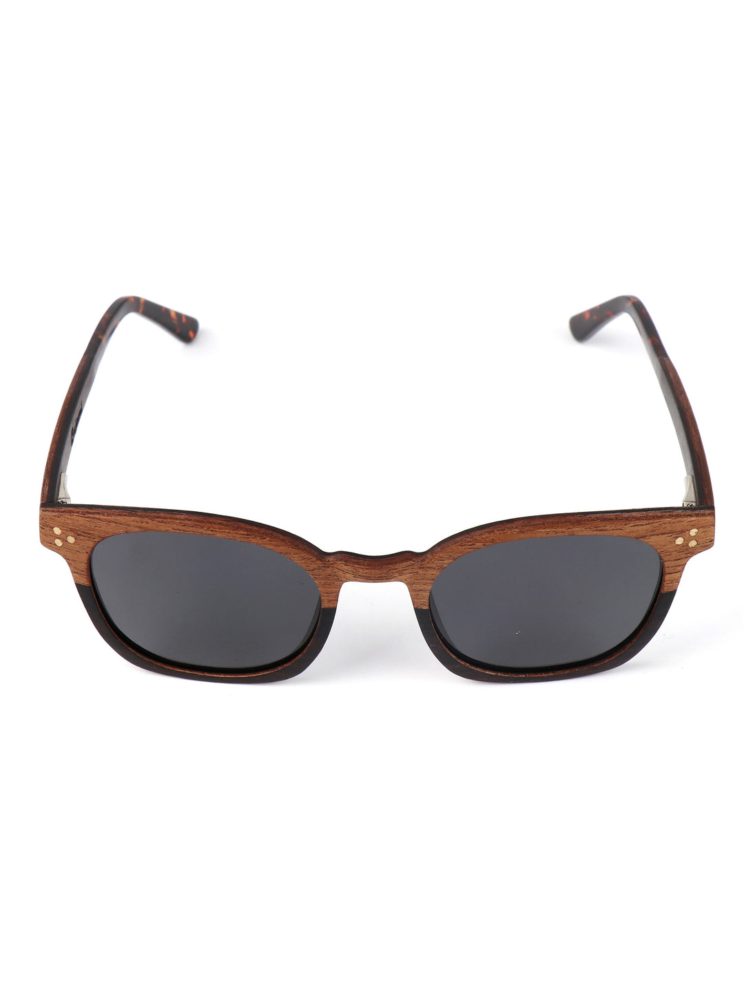 Galen – Teak & Ebony Wood Sunglasses,  Polarized Shades
