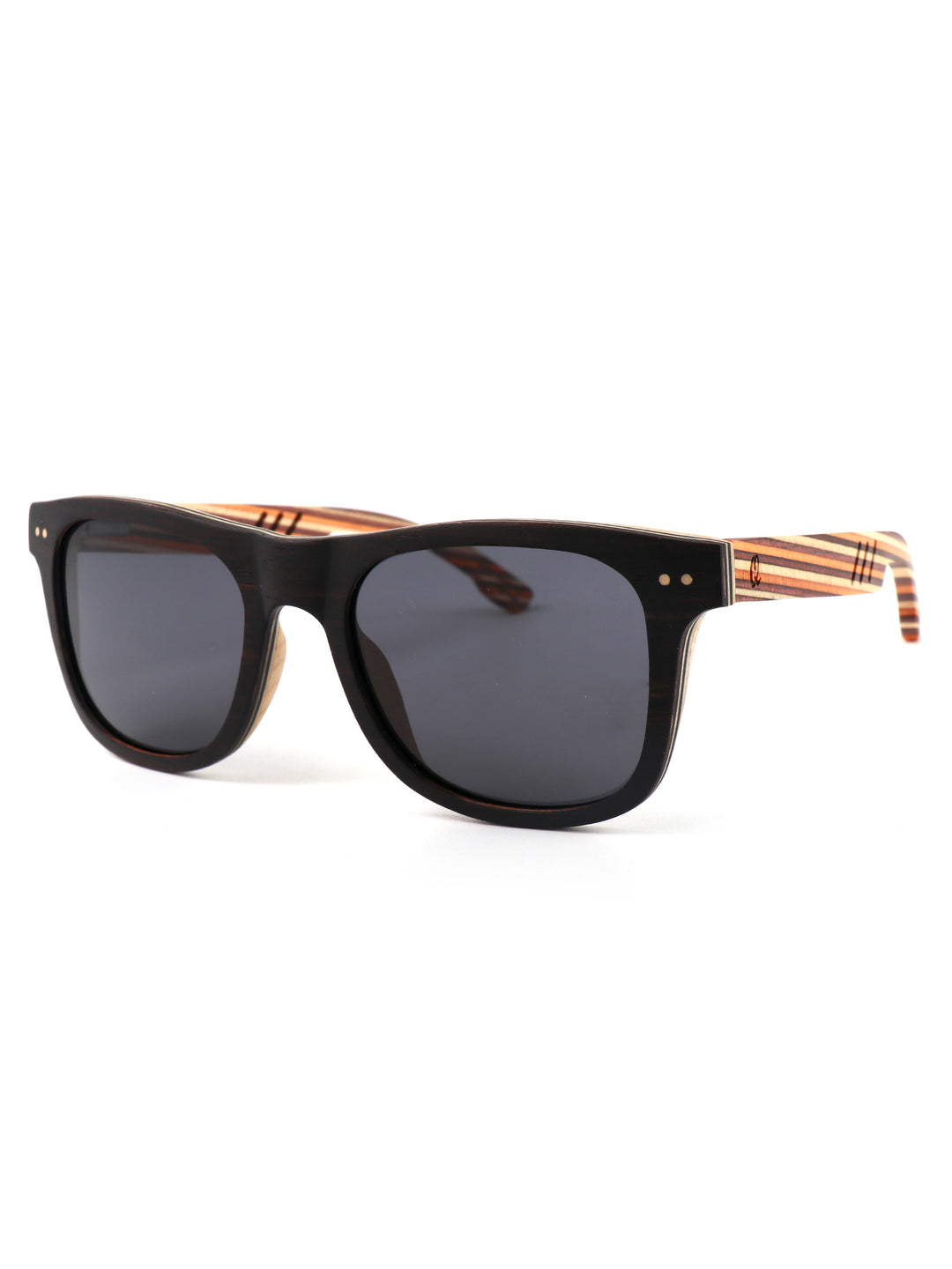 Ifan - Multi-Layer Wood Sunglasses Series – Ebony Laminate Polarized Shades