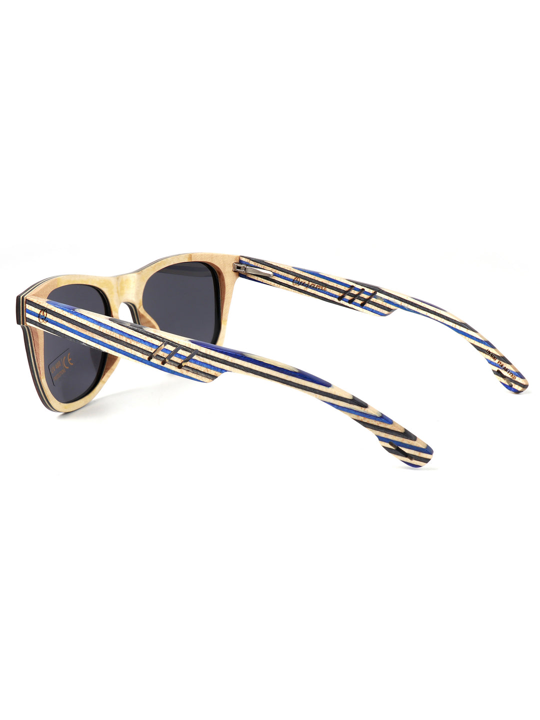 Ifan - Multi-Layer Wood Sunglasses Series – Ebony Laminate Polarized Shades