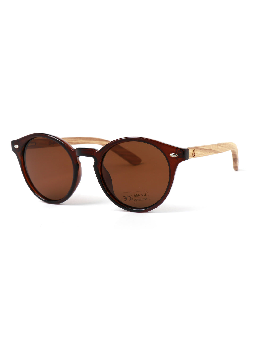 Jadon Round Acetate x Wood Sunglasses – Polarized Collection