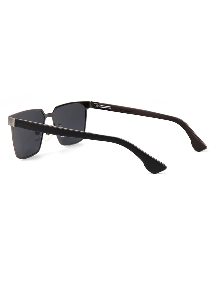 Qujami AURION & SOLARIS – Bronze Metal x Wood Sunglasses