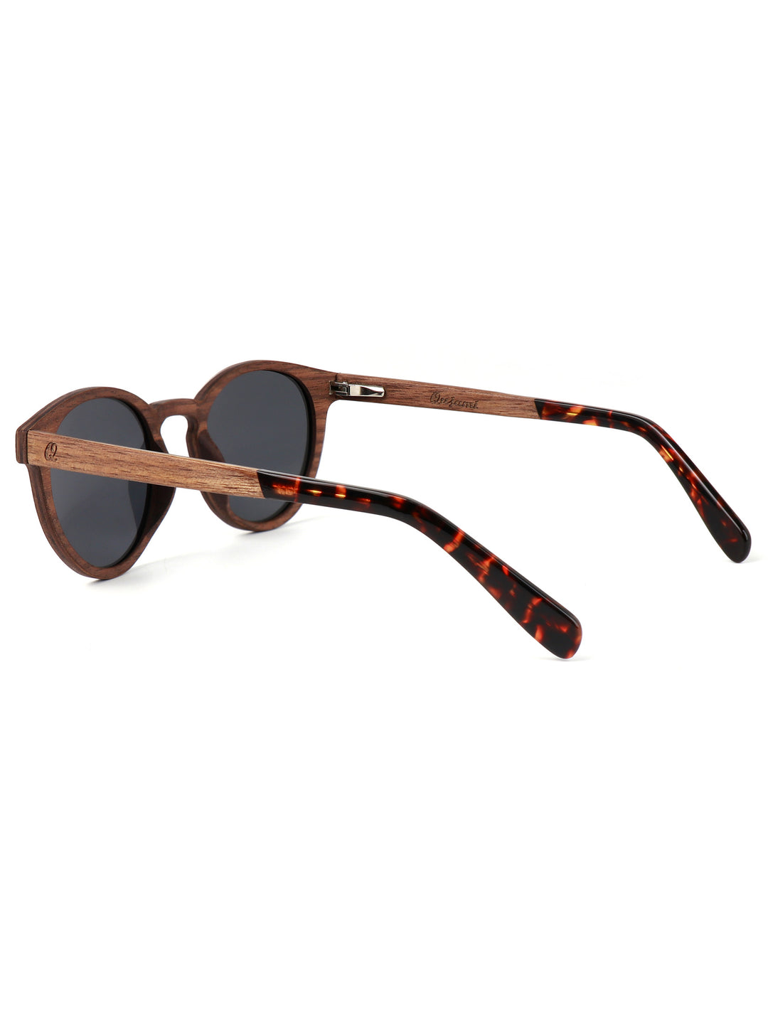 Naja Wood Sunglasses – Polarized Ebony & Rosewood Edition