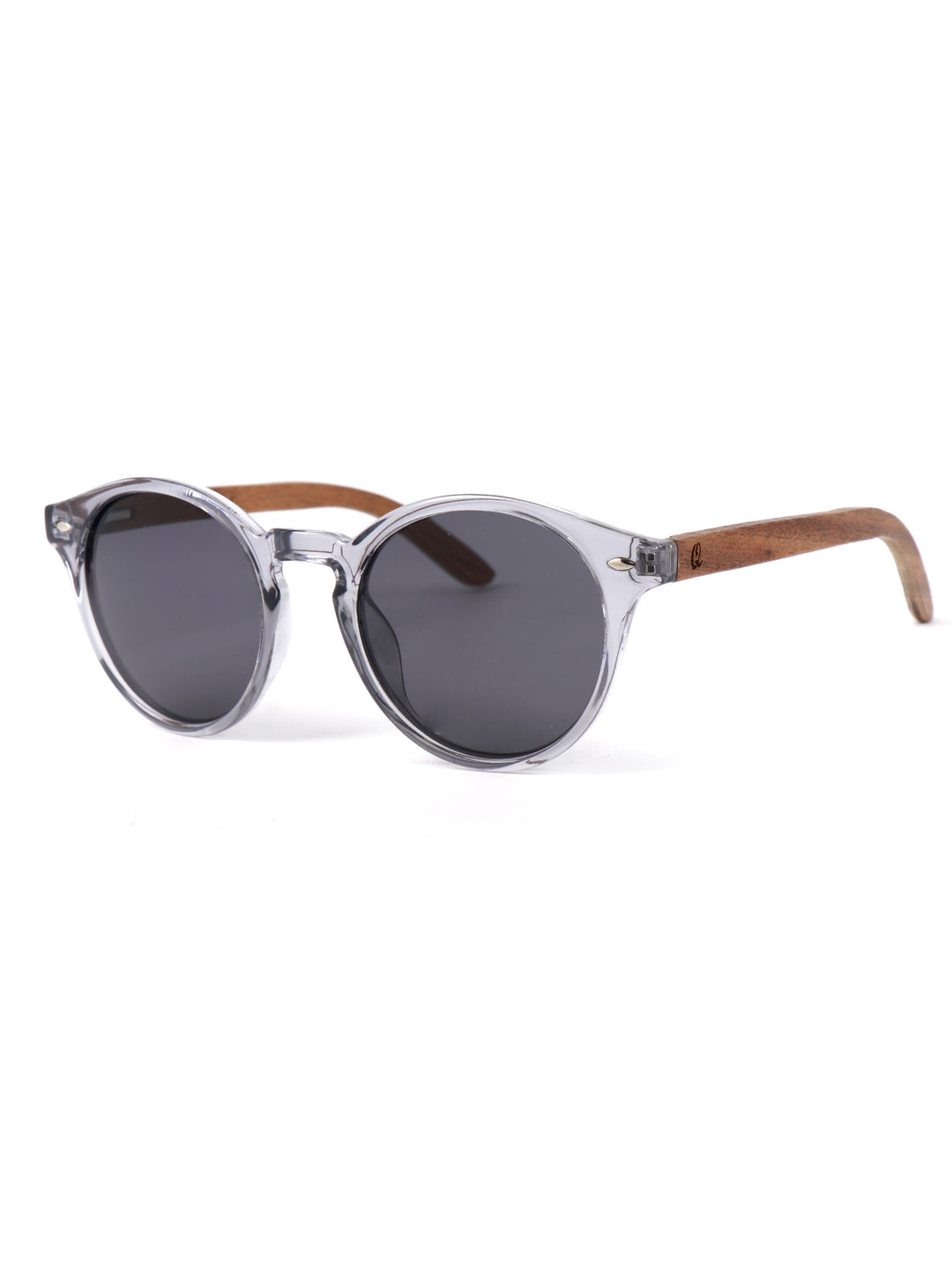 Jadon Round Acetate x Wood Sunglasses – Polarized Collection