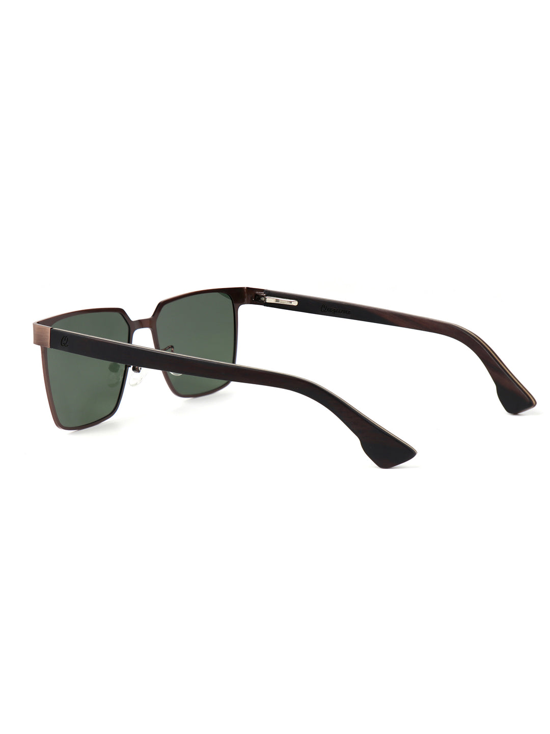 Qujami AURION & SOLARIS – Bronze Metal x Wood Sunglasses